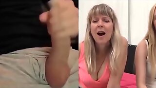 Jente ludder og hennes mor titter pikk
