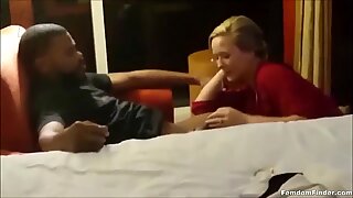 Nevěra sdílí hotwife s bbc v mezirasové trojce