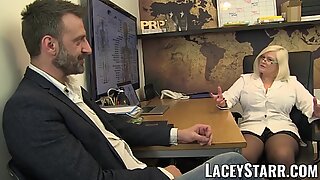 Laceystarr - gilf syö Pascal White mälli seksin jälkeen